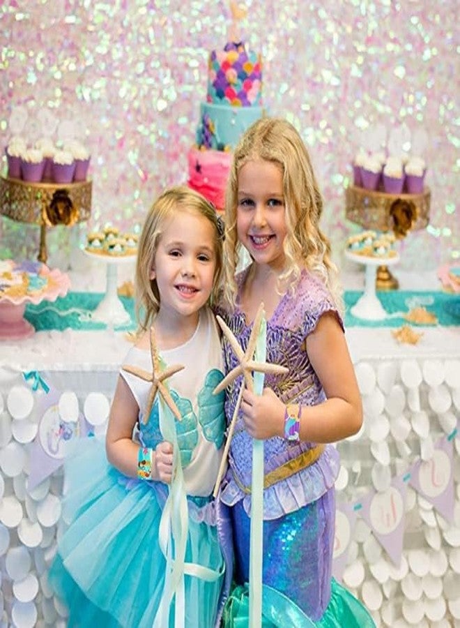 سنابترون مجموعة هدايا سنابترون بتصميم حورية البحر لأعياد ميلاد الأطفال - 12 سوارًا بتصميم حورية البحر لحفلات الأطفال - أفضل هدايا أعياد الميلاد للأطفال والفتيات - Image 5